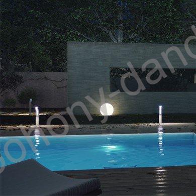 KEY 9 STIKTW Vonkajšie LED osvetlenie inštalácia vertikálne (do zeme), H = 986mm