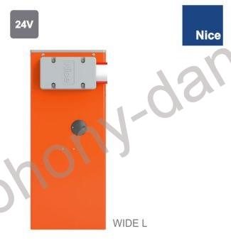 SPCAB02000 - montážna skriňa vrátane dvierok a horného krytu pre závoru WIDE-S, KIT D