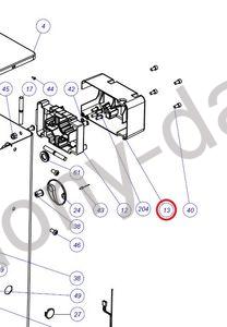 SPLSM01700A sada mikrospínačov pre závoru WIDE S, KIT J