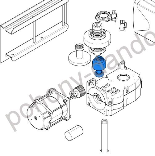 CAME 119RID090- Prvý prevod motora pre FERNI F1024, 