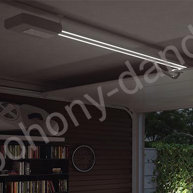 KEY RAB4 ocelový vodiaci predmontovaný profil k pohonom HALO, L=3940mm