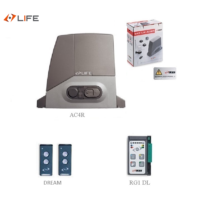LIFE AC4R EASY - 1x AC4R, 2x DREAM, - sada do 400 kg