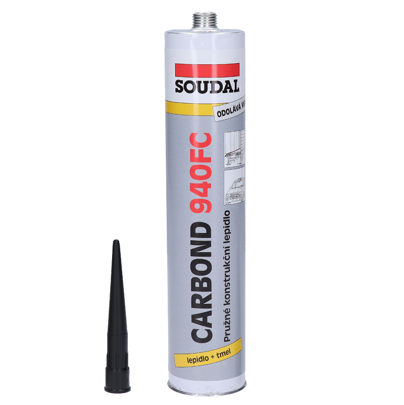 940FC lepidlo - tmel v kartuši 310ml-čierny
