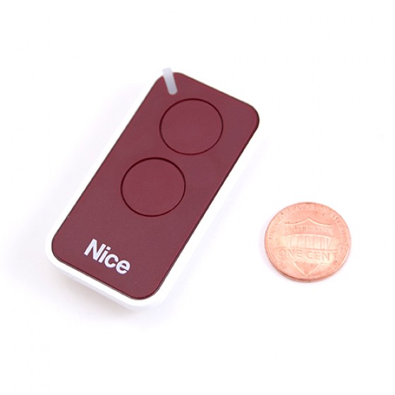 NICE INTI 2R červená rolling-code 433,920 MHz