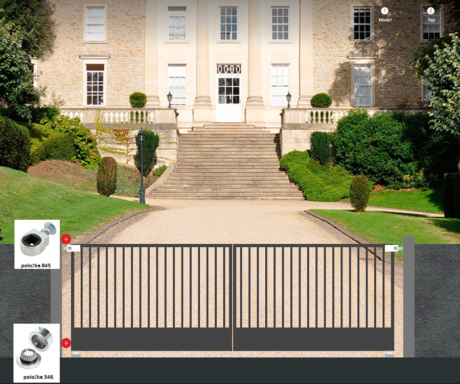 C845/M22/50 mm záves nastaviteľný na upnutie štvorhranu 50x 50 mm