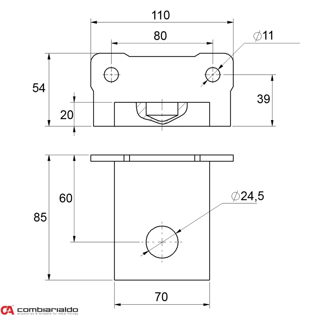 C349PST/24 pätka na stenu