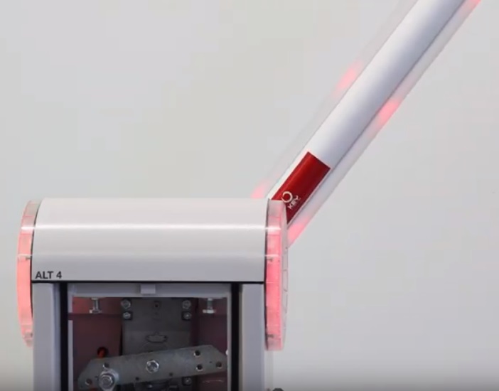 KEY 900ASTL6 Al rameno biele, ø 90 x 6000 mm pre závoru ALT624