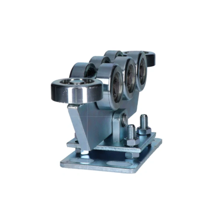 W Set80/Zn-8  samonosný systém 80x80x5mm posuvnej brány do 450kg/5,5m otvor (W39/80Zn 6m pozinkovaný profil, 2x W38MR/ F, 1x W36/80, 1x W37/ M, 1x W32/80)