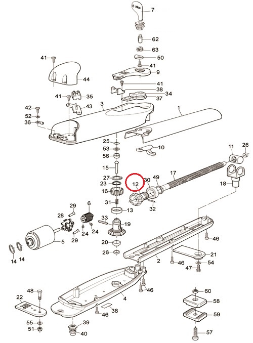 PD0262A0000 kolo prevodovky pre Wingo20,35/ TO4. ..,TO5. ..