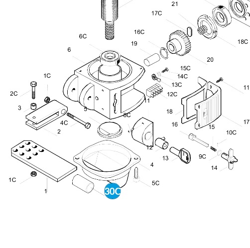 CAME 119RIR291 -8 pF kondenzátor - KRONO, ATS50 - ATS30 230V