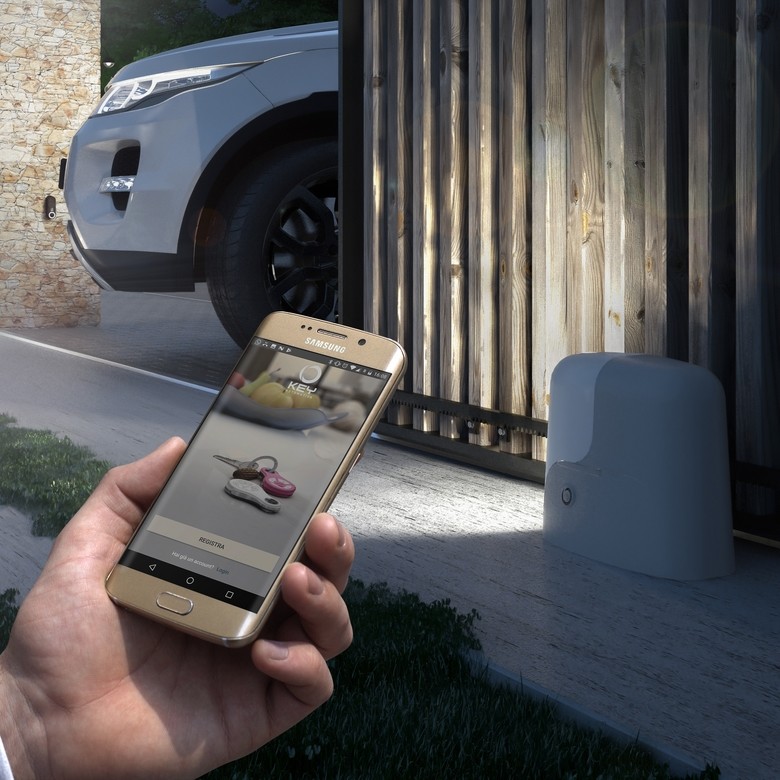 KEY KUBE - Bluetooth rozhranie pre ovládanie brány prostredníctvom aplikácie