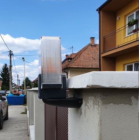  NICE ELAC signálna lampa LED číra ERA LIGHT 90-240 V/ AC s integrovanou anténou 433.92MHz, náhrada za EL