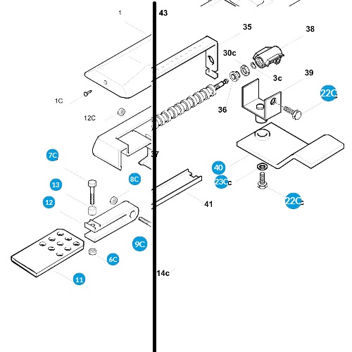 CAME 88001-0157 - BALÍK PRÍSLUŠENSTVA - ATI