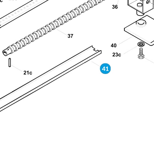 CAME 88001-0220 ochranná podložka A3000, nahrádza 119RID206