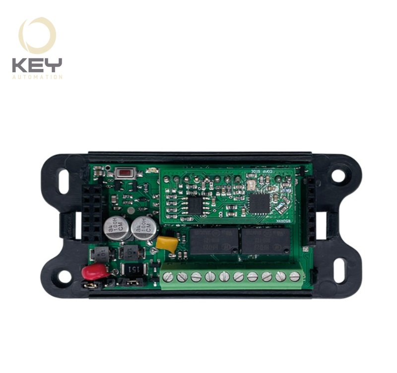KEY RXM23Y, 433,92 MHz - externý prijímač 2-kanálový, pevný aj plávajúci kód