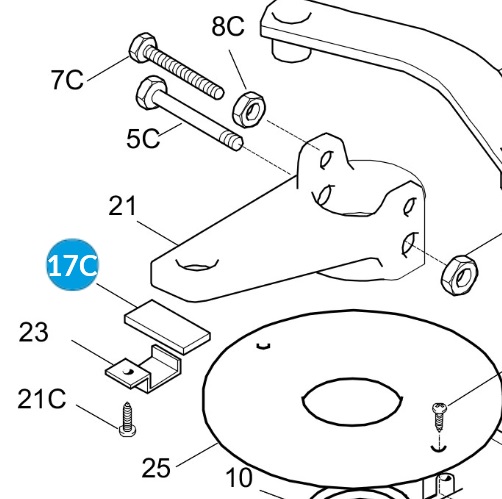 CAME 119RIA027 FROG A 24 magnet