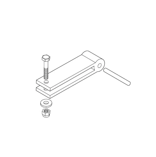 5RI106 zadná konzola motora pre  OP3 - OP5