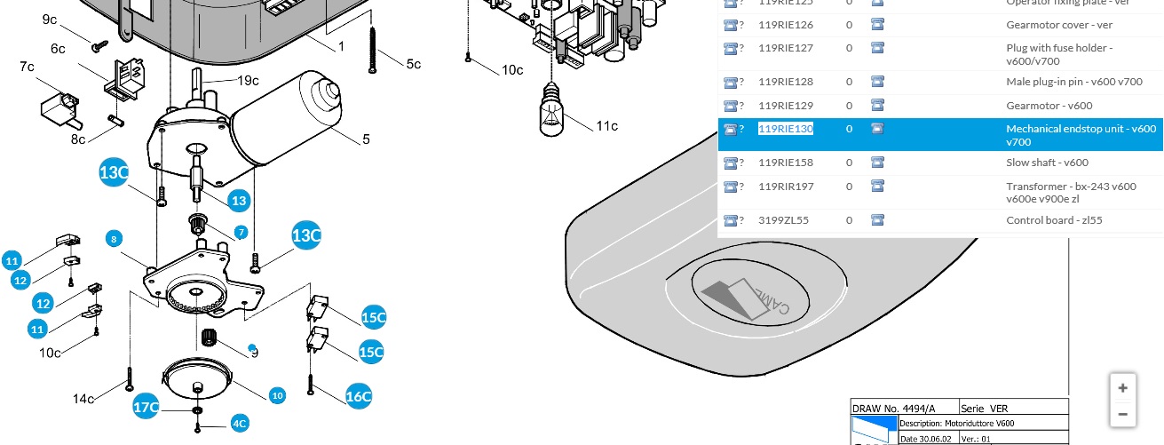 119RIE130 už nedostupné