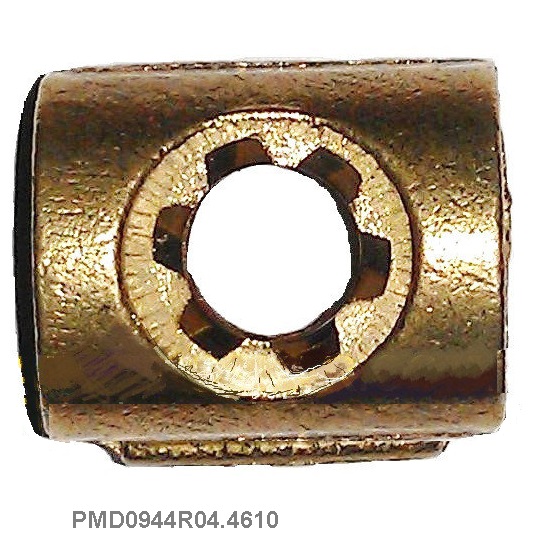 PMD0944R04.4610 matica hriadele mosadzná 6 závitová pre Wingo4000/2024, MB4005, MB4006