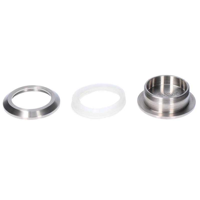 EB1-DMS8 - madlo nerezové na dvere (ø 58mm), na sklo 8-12mm, brúsená nerez K320 /AISI304