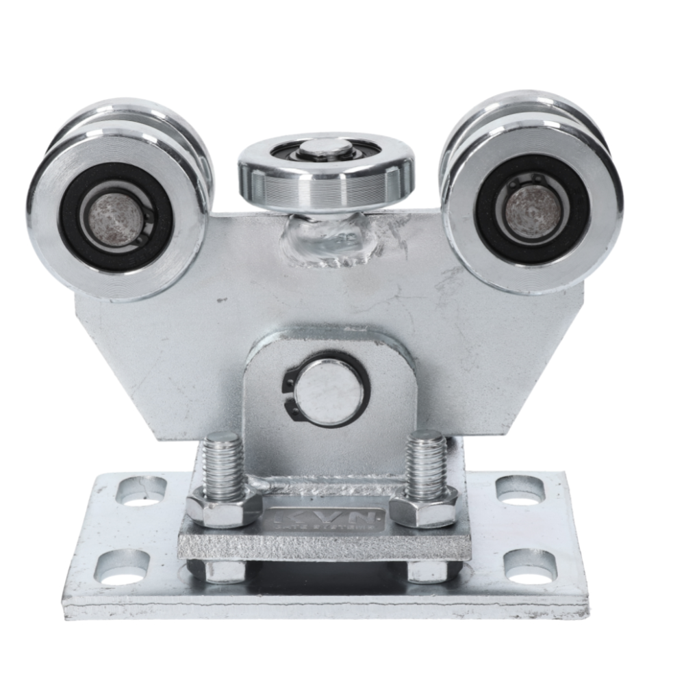 W Set60Fe-F2 samonosný systém 60x60x4mm posuvnej brány do 150kg/4m otvor 