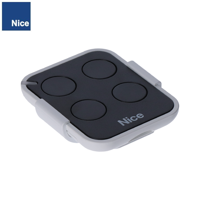 NICE plastový držiak vysielača Era One, biely + samolepka