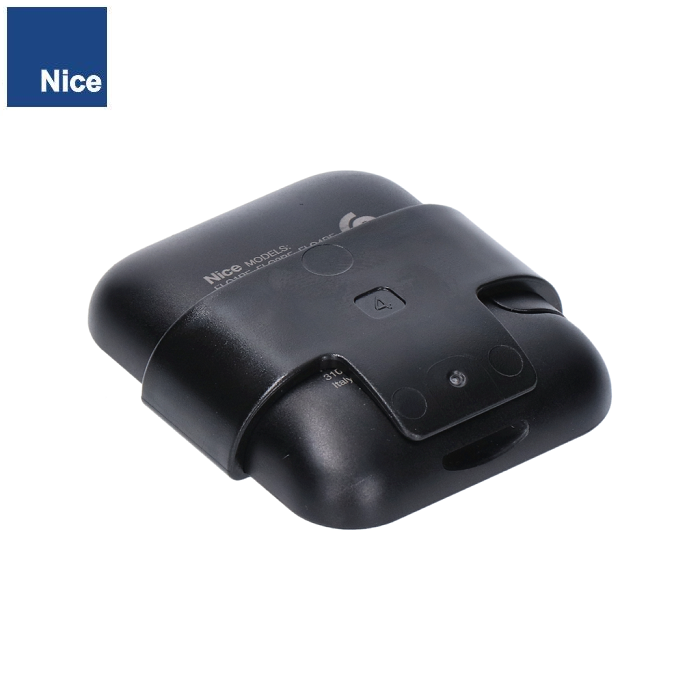 NICE FLORCLIPKIT plastový držiak vysielača Era Flor, čierny + samolepka