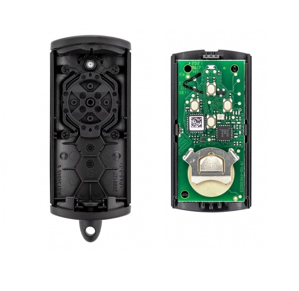 HORMANN HSE 4 BS 4511738 4-kanálový 868 MHz BiSecur, matný čierny