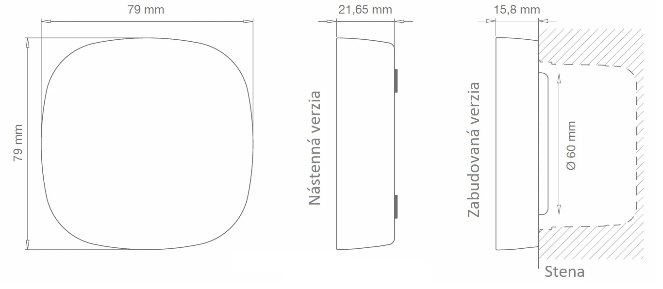 Key EGKD2 dekóder pre tlačítkový spínač 9 EGKTB1