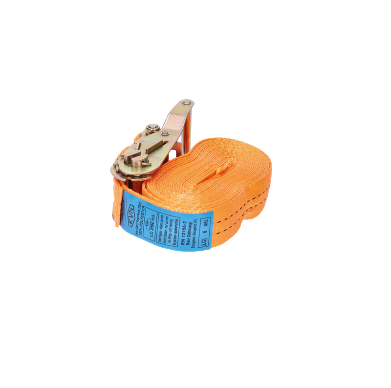 GURTNA-2T6M jednodielne upínacie pásy s račňou a voľným koncom - 35mm