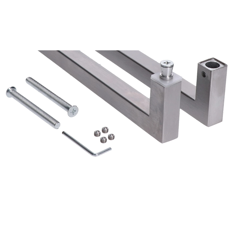 EB1-DM01 - madlo nerezové (300x60x0.8mm / 20x20mm), brúsená nerez K320 /AISI304