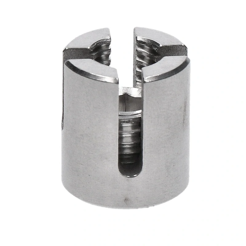 EB1-LVX3 Úchyt pre nerezové lanko ø3 mm, brúsená nerez AISI304