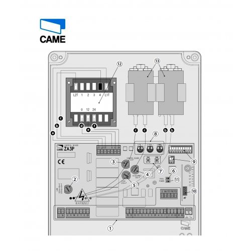 CAME ZA3P pre Ati / Fast / Ferni / Frog náhrada ZA3N