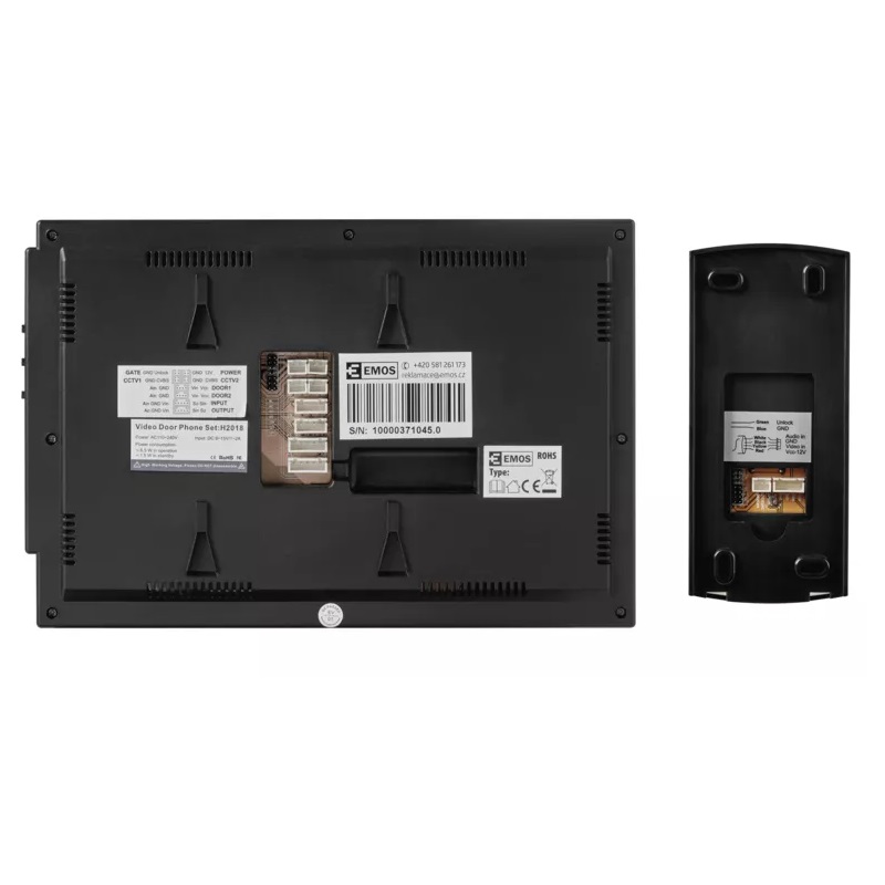 EMOS H2017  Domáci videotelefón, farebná sada - biela