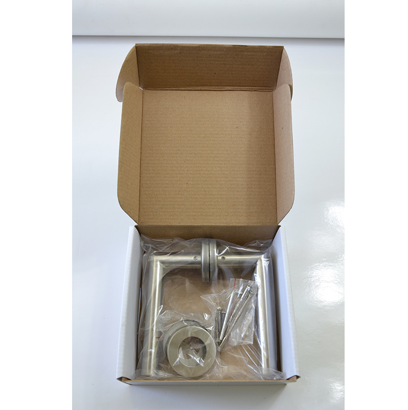 EB1-KLD04 kľučka nerezová (pár) bez dolnej rozety, brúsená nerez K320 /AISI304