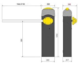 CAME 119RIG006 Upevňovacia základňa G2500, G3000, G3750, G4000, G4040