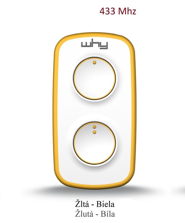 WHY2 vysielač WHY 433 LITE MINI- Modrá /Biela - PURE EMERALD