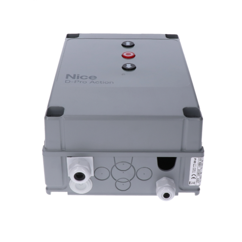 NICE NDCC2000 riadiaca jednotka D-PRO ACTION 400Vac, 2.2kW, IP65 pre priemyselne pohony SD, konektor CEE pre OXIBD programovanie cez Oview- náhrada za UST1K