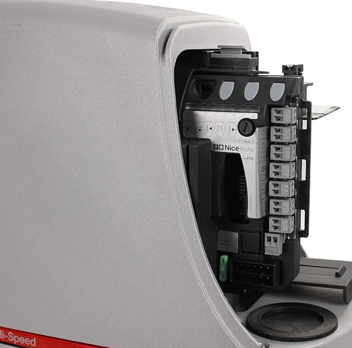 NICE RUN400 HI-SPEED rýchly pohon pre posuvnú bránu do 400kg, 24V, v-58cm/ s, 70