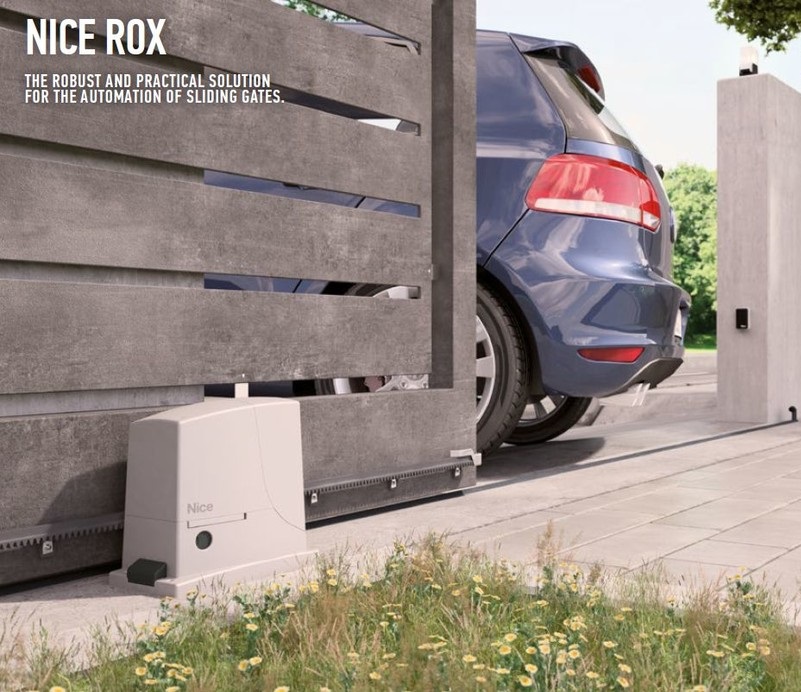 NICE ROA40R10 nová riadiaca jednotka SPROA40R10 pre ROX600/1000