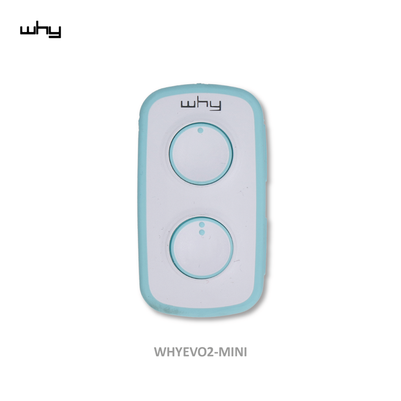 WHYEVO2-MINI-NOA vysielač Why Evo2, 868 MHz a 433 MHz: Červená/Čierna - VULCAN RED