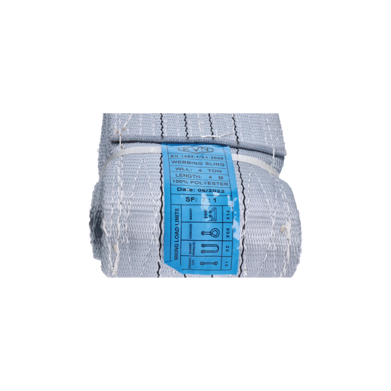 ZP-4T4M - Zdvíhací popruh, 4T, 4M, 120mm, 7:1