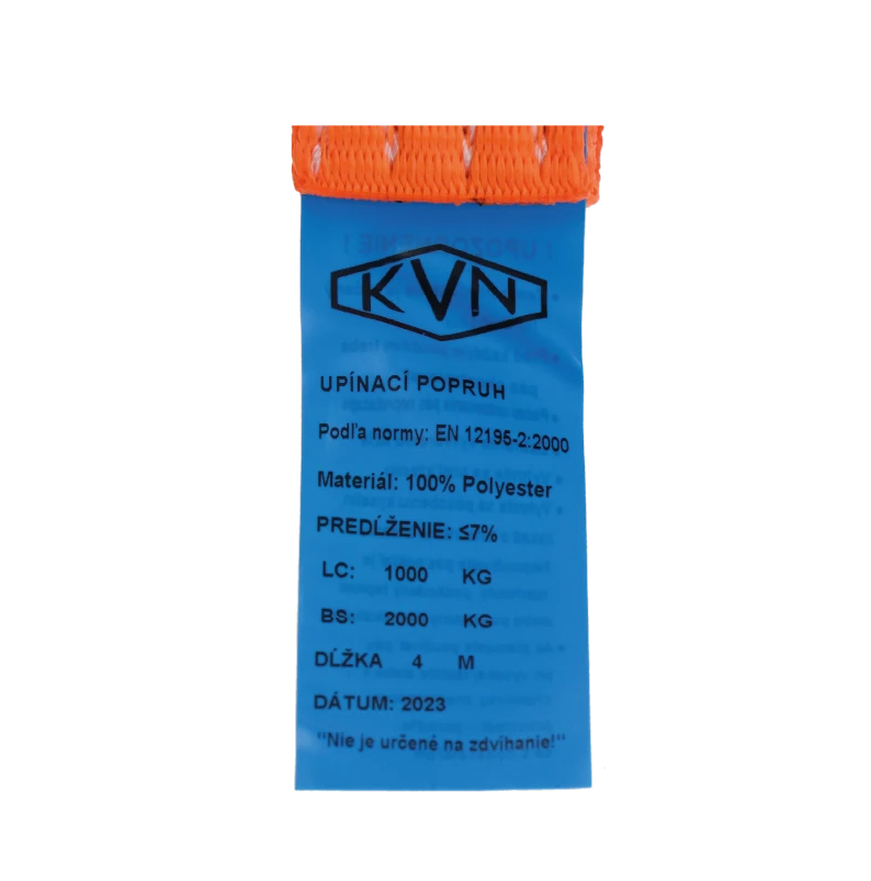 GURTNE-2T upínacie popruhy 2t -  dĺžka 4,m
