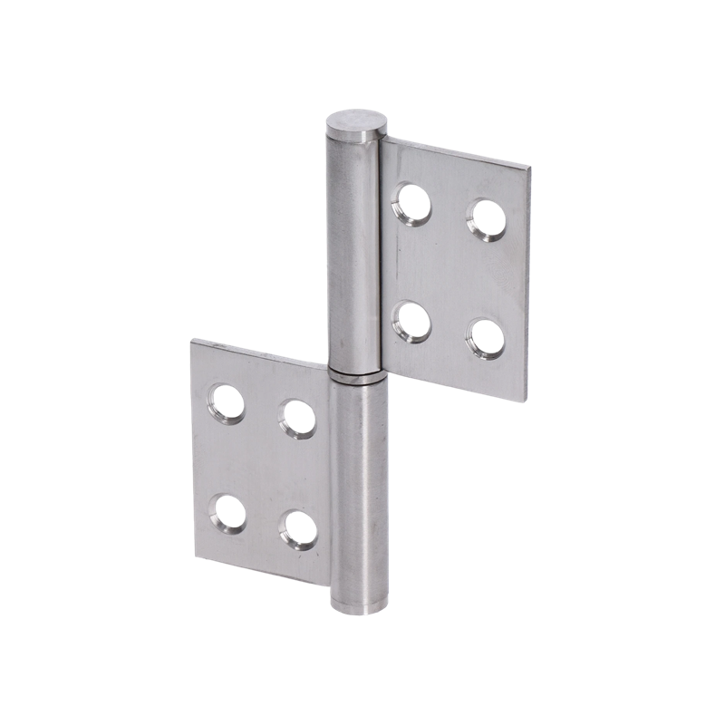 EB1-ZP03 - nerezové pánty 2ks, 100x75x2.5mm, max. nosnosť: 70 kg (2 pánty), brúsená nerez K320 /AISI304