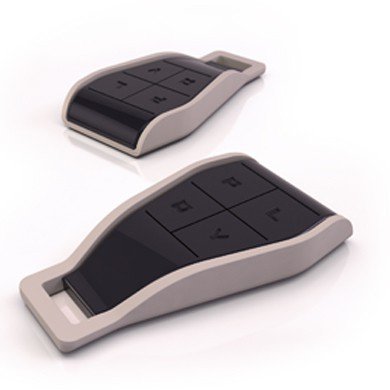 KEY  PLAY4R 433,92 MHz, 4-kanálový vysielač, plávajúci kód