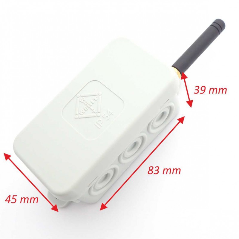 iQ-GSM-P1 výkonové GSM relé so spínaním výkonu až 250V/16A