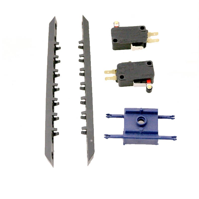 PRSP04 - kit mikrospínača (2ks), podpery, stav. dielu konc. spínača (2 ks), kábel (SP6000, SP6065, SP) KIT D