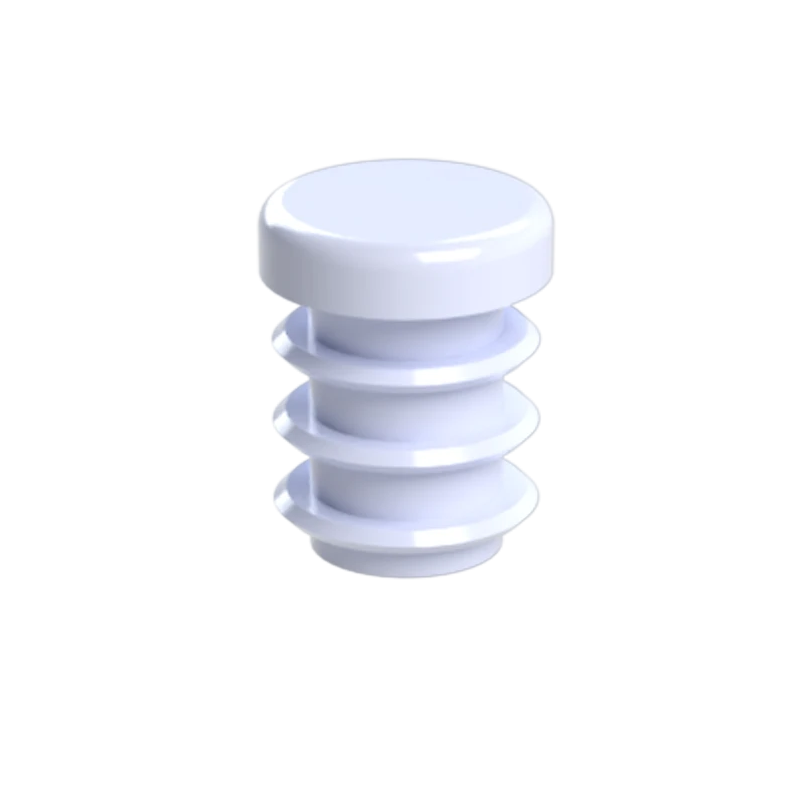 ZO12 Okrúhle, Vnútorná krytka guľatá ø 12 mm, plastová, Biela, Čierna, Šedá