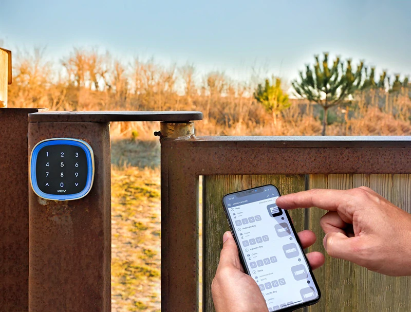 Key EGKTB1 tlačítkový káblový spínač, LED RGB podsvietenie,