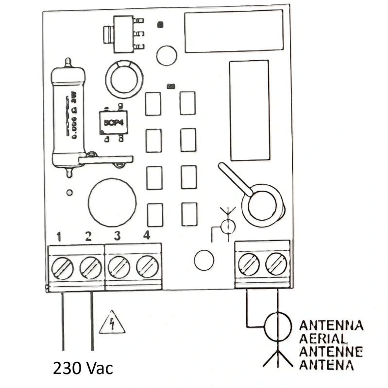 KEY 9 LUMYU, Maják LUMY so zabudovanou anténou 24V /230V; LED